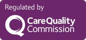 Regulated by Care Quality Commission logo