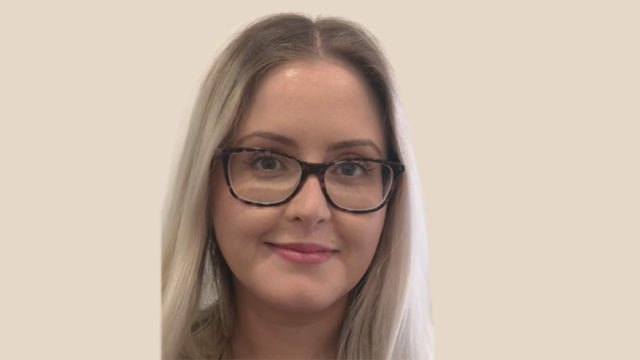 Headshot of Speech and Language Therapist Gemma Clark smiling at the camera